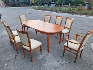 Masa extensibilă +8 scaune. foto 4
