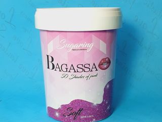 Bagassa 50 shades of pink Soft - сахарная паста розовый кокос 1400 гр