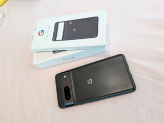 Pixel 7 black (Android15) eSim+Sim/8Ram/128GB с гарантией + Original Case