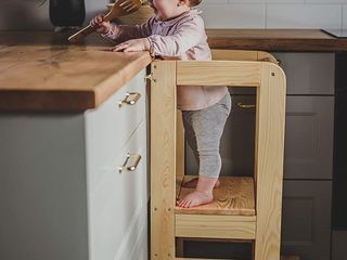 Turn montessori Natural Wood/  Башня Mонтессори foto 5