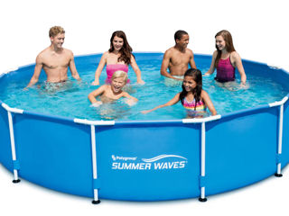 Бассейн "Mega Summer Waves" аксессуары в комплекте  457x122 см - хорошая цена, доставка, кредит !!!