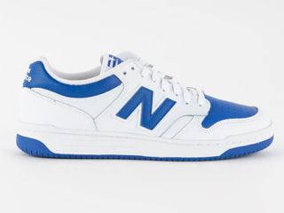 New Balance 480 in white and blue foto 2