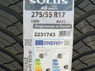 2 шины/ 2 anvelope 275/55 R17 Kumho Solus 4s / Монтаж , доставка , livrare foto 3