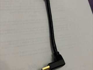 Cablu/adapter display port 90 grade