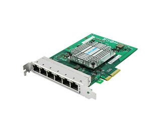 Pci-E Intel Server Adapter Intel I350Am4,  6 Copper Port 1Gbps