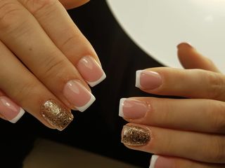 Alungirea unghilor +shellac  /наращивание ногтей : коррекция ;лак-гель    чеканы foto 5