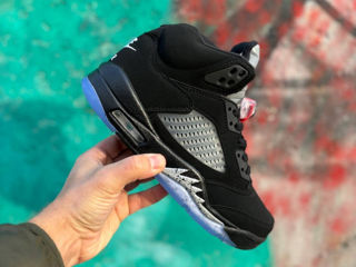 Nike Air Jordan 5 Retro Black/Blue foto 2