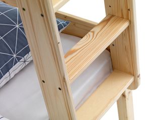 Cauţi pat pentru 2 copii. Patul Ara etajat din lemn e ideal! foto 5