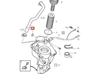 кольцо корпуса масляного фильтра Volvo foto 4