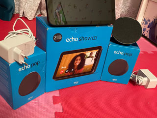 Boxe Alexa Amazon : Echo Pop / Echo Show 8