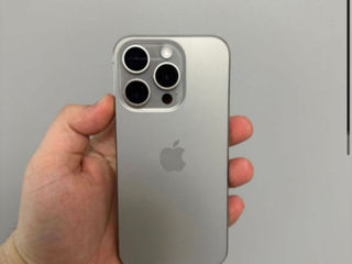 Vind iPhone 15 Pro 256Gb Natural Titanium - NOU - Garantie 1 An