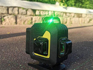 Firecore f504t-xg  профессиональный 4d лазерный уровень,зелёные лучи./нивелир / nivela laser