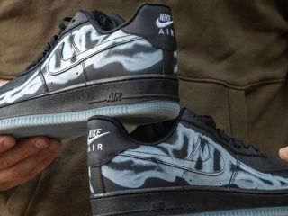 Nike Air Force 1 Low Skeleton Black foto 5