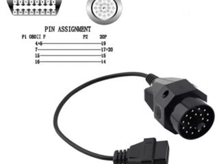 20pin to 16pin BMW cablu MB 38Pin to 16 pin Adapter foto 3