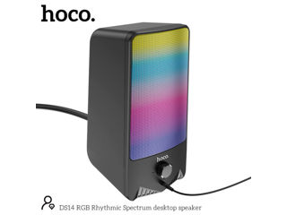 Difuzor desktop Hoco DS14 RGB Rhythmic Spectrum foto 3