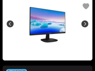 Monitor Philips 243V7QDSB Black 23.8" Full HD IPS foto 2