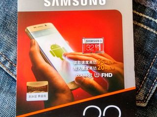 Micro SD Samsung Evo Plus 32 Gb. Original. 150 lei. foto 1