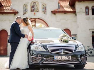 Vip Mercedes S  chirie auto nunta, kortej, rent авто для свадьбы, cel mai pret bun foto 2