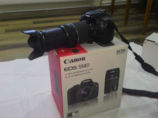 Canon 550D 18-55 75-300+флешка 16 foto 2