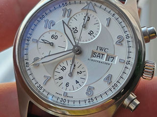 IWC Pilot's Spitfire Chronograph 42mm оригинал foto 4