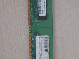 Vând RAM 1G DDR2  DIMM PC2 Samsung original foto 2