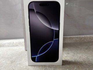 iPhone 16 pro black Titanium