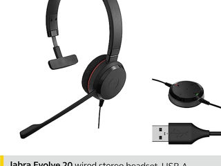 Căști Jabra Evolve 20 UC mono cu fir foto 2