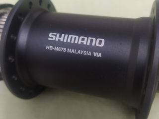 Втулка передняя Shimano HB-M678 SLX 32сп., CenterLock   15x100mm foto 4