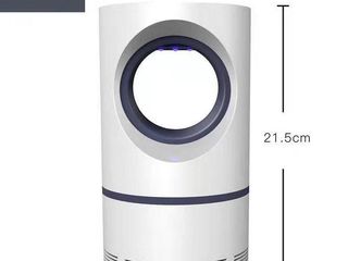 Безопасный Photocatalytic Комаров Убийца Лампа светодиодный свет нетоксичный УФ-ловушки насекомых. foto 9