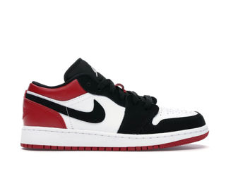 Nike air jordan 1 low black toe GS