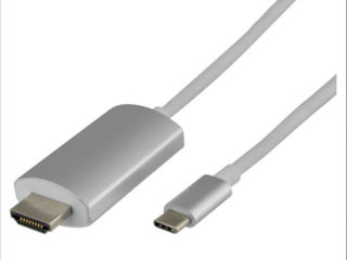 Кабель.Фирма Ksix.Original. USB Type-C-HDMI Adapter (2m).Новый в коробке.Предлагаите ващу цену догов