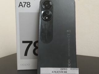 Oppo A78,8/128Gb,2490 lei