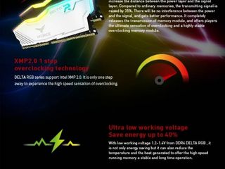 Team T-Force Delta II RGB Series 32GB (4 x 8GB) DDR4 3000 Mhz! Новая в упаковке! foto 4