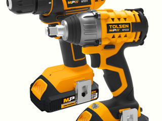 Set de scule pe acumulator tolsen 87240 - tm - livrare / credit / agroteh фото 0