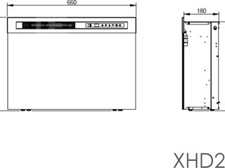 Электрические камины Dimplex серии XHD 23 / 26 / 28 хит продаж! foto 8