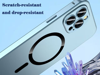 Titanium Metal Magnetic Original Color Phone Case foto 5