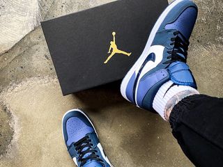 Nike Air Jordan 1 Retro High Blue/Violet Unisex foto 7