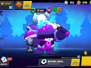 Vand cont de brawl stars 32k trofee,96 skinuri