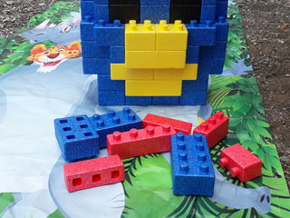 Детский EPP огромные игрушечные блоки из пенопласта типа лего. foto 8