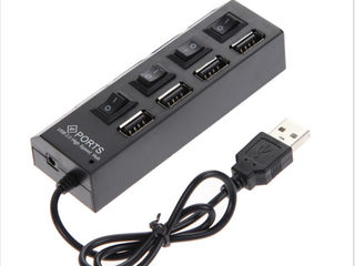 Концентраторы USB 2.0 и USB 3.0 (USB HUB) на 4 порта foto 1