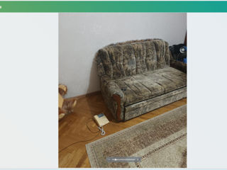 500 lei- se vinde canapea extensibila de mana a doua foto 1