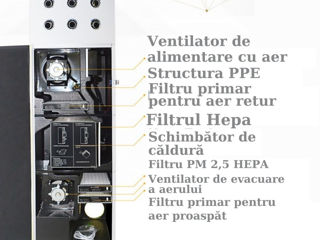 Recuperator Industrial Holtop/ Промышленный Рекуператор Holtop ERVQ-L600-1A1F foto 2