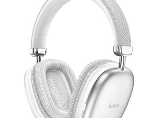 Bluetooth наушники Hoco W35 Wireless  Silver foto 3