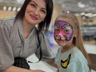 Face Painting. Аквагрим на детский праздник! Pictura pe față! Рисунки на лице/на руке для детей. фото 9