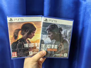 The Last of us Part 1 Remake , Part 2 Remastered PS5