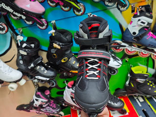 Ледовые коньки с раздвижным механизмом 32-37, 36-40 Rollerblade foto 2