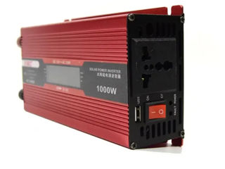 Преобразователь 1000W + LCD 12V-220V/Invertor tensiun foto 3