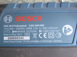 Bosch gds 18 e foto 5