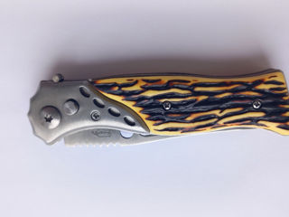 Cuțit pliabil semi-automat (pocket knife) A553-1 foto 3