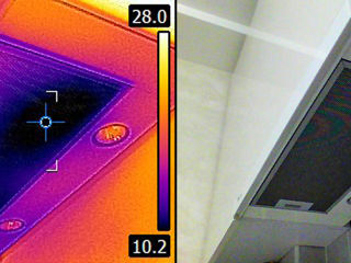 Scanare termografica cu ajutorul camerei cu termoviziune FLIR foto 5